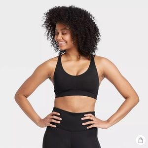 All In Motion Support Strappy Back Sports Bra